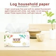 thumbnail image 4 of 3 Packs 118 Sheets Multifold Paper Towel Wood Pulp Paper Tissues Home Restaurant Toilet Napkins, 4 of 9