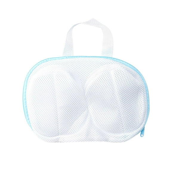 Fiudx Bolsa de Malla para Ropa Interior, Sujetadores y Prendas Delicadas. Diseño Antideformación. Organiza La Ropa y Evita Pérdidas. Malla y Poliéster. Apto para Lavadora. Tamaño: 29 X 19 Cm.