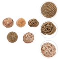 thumbnail image 3 of 10pcs Woven Rattan Balls Decorative Ball Vase Bowl Filler for Tabletop Decor, 3 of 6
