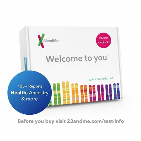 23andMe DNA Test - Health + Ancestry Personal Genetic Service (with Lab Fee (Best Dna Test For Genealogy 2019)