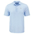 thumbnail image 2 of Men's Cutter & Buck  Powder Blue New York Giants Pike Eco Flora Print Recycled Big & Tall Polo, 2 of 3