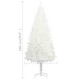 thumbnail image 2 of vidaXL Artificial Christmas Tree Lifelike Needles White 6 ft, 2 of 5