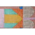 thumbnail image 5 of Casavani Traditional Kilim Large Hall Area Rug,Pink 12x12 feet, 5 of 6