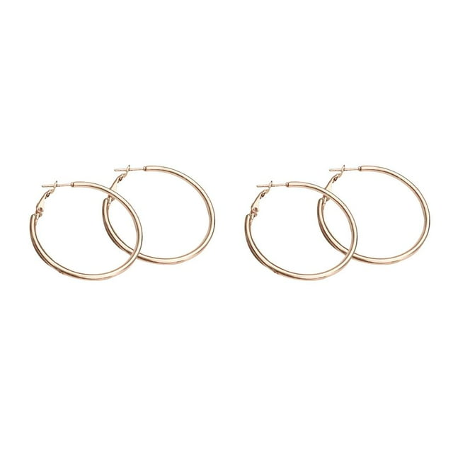 Pendientes decorativos de Oro rosa Qarigey para mujer regalo para amiga
