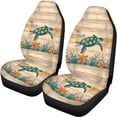 thumbnail image 5 of Pzuqiu Turtle Starfish Wood Car Seat Covers Interior Decor, for Sedan Seats Car Seats SUV Seats Suitable for Truck Trucks, 5 of 10