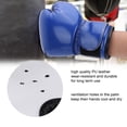 thumbnail image 4 of Guantes De Boxeo, Protección De Amortiguadores Resistentes Al Desgaste Guantes De Entrenamiento De Boxeo Aprendimiento De Cuero Transpirable Para Ejercicio Para Hacer Ejercicio, 4 of 7