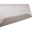 thumbnail image 4 of Granada Lola Olefin Shag Ivory/ Charcoal Stripe Area Rug, 4 of 4