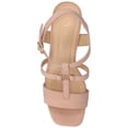 thumbnail image 5 of Journee Women's Merisol Open Toe Ankle Strap Sandals, 5 of 10