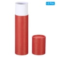 thumbnail image 3 of Uxcell 2 Inch x 9 Inch Poster Tube Photo Storage Tube Calligraphy Painting Tubes Mailing Tubes, Red 2 Pack, 3 of 5