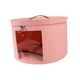 thumbnail image 2 of Caja para guardar sombreros, apilable, de fieltro, de gran capacidad, para mujeres y hombres. rosa grande, 2 of 9