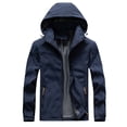 thumbnail image 1 of Awdenio Veste Décontractée Chaude Imperméable, Anti-Salissures, Coupe-Vent, Résistante aux Déchirures avec Fermeture Éclair pour Hommes, 1 of 3