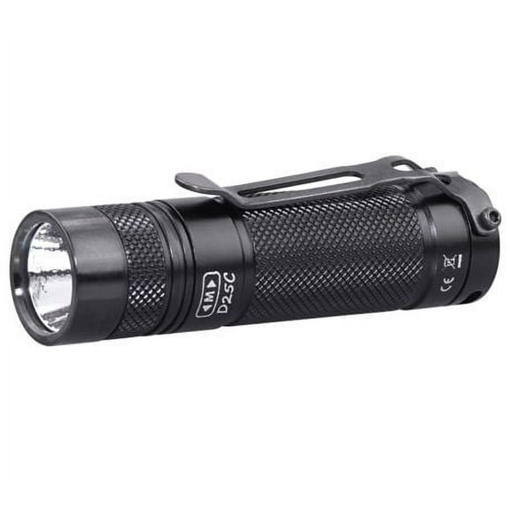 EAGTAC D25C RC MKII Flashlight, XM-L2 U4 CW LED, 800lm, Black