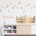 thumbnail image 4 of Ramadan Stickers Wall Decals Wall Sticker Islamic Muslim Wall Decals Stickers Mubarak Ramadan Lantern Star Decor For Home Living Room Bedroom Decorations Wallpaper 50% 0ff Clearance!, 4 of 8