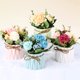 thumbnail image 4 of SUPNIU Ramo de hortensias artificiales con peque&ntilde;o jarr&oacute;n de cer&aacute;mica de seda falsa variada, flores para decoraci&oacute;n de mesa, hogar, fiesta, ofic SUPNIU NA, 4 of 7