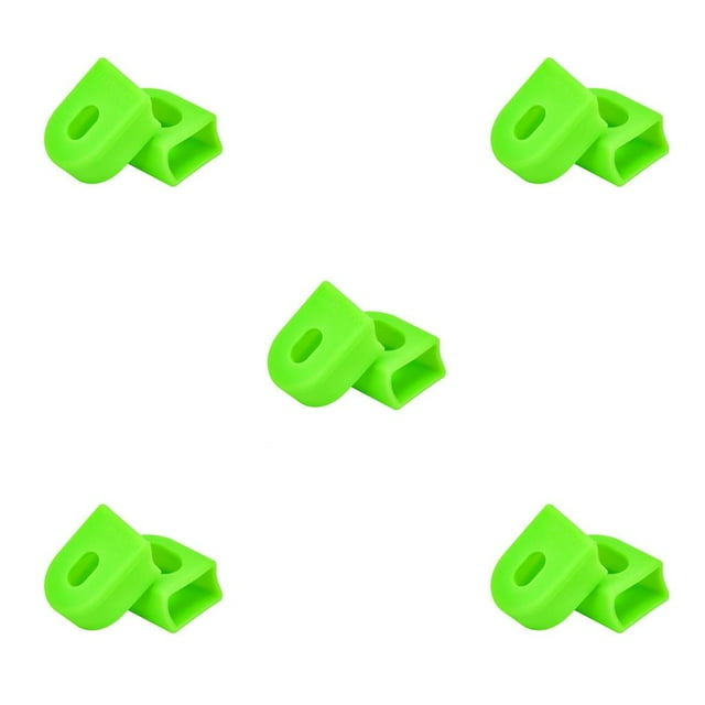 bedienty 1 Pair Bike Crank Protector Crankset Caps Practical Cover Mountain Bikes Green 5Set