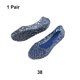 thumbnail image 3 of Qarigey 1 par de sandalias de mujer, zapatos de gelatina transpirables informales de verano de cristal a la moda, calzado de malla de compras para Calzado Talla 38 Azul Qarigey AP012373-02, 3 of 6