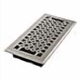 thumbnail image 5 of Imperial RG3410 San Francisco Decorative Floor Register, 4 x 10-Inch, Brushed Nickel, 5 Pack, 5 of 5