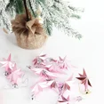 thumbnail image 2 of 12pcs Christmas Tree Decoration Hanging Pendant Home Party Xmas Plastic Electroplating Octagonal Star shaped Drop Ornaments, 2 of 5