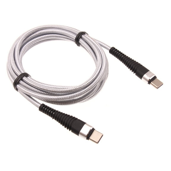 For Google Pixel 7a - 10ft PD Cable, Type-C to USB-C Charger Cord Power Wire Sync Braided Fast P3V