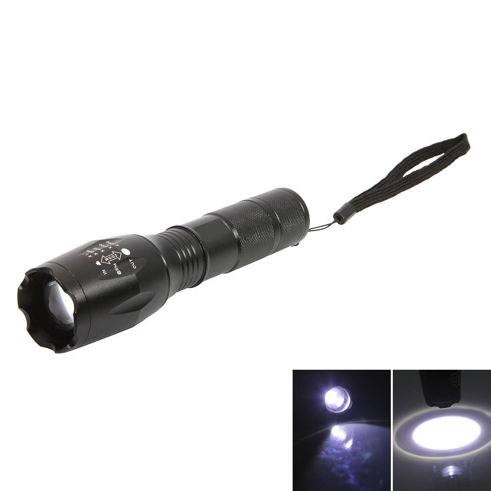 LED Torch Super Bright 1500 Lumens 500 Meters Powerful Flashlight with Zoomable 