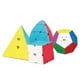 thumbnail image 5 of Paquete de 4 de rompecabezas s suaves inteligentes de plástico para juguetes de inteligencia para niños Yotijar Cubo de rompecabezas mágico suave, 5 of 6