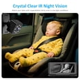 thumbnail image 4 of Cámara para auto para bebé Shynerk Baby 6,86" HD con visión nocturna infrarroja dual, 4 of 8