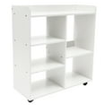 thumbnail image 7 of 60*24*66cm/ 23.6*9.4*26inch MDF Plastic Garage Storage Shelves, 3color, 7 of 7