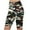 Camouflage, variant on Sakmal Yoga Shorts for Women Trendy Running Green Cycling Gym Camo 9" High Waisted Athletic Shorts