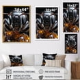 thumbnail image 4 of Designart "Delicate Explorer Ant I" Animals Floater Framed Canvas Print, 4 of 7