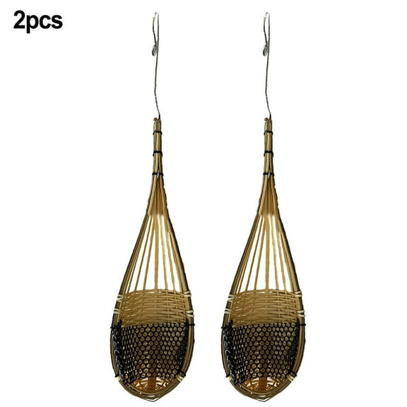 Multi-Purpose Orchid Hanging Baskets: Ventilated Design Hanging Plant with Hook