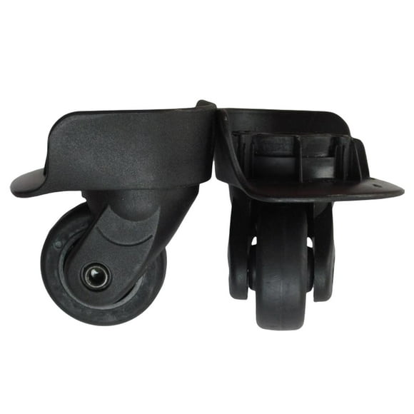 Equipaje negro Maleta Ruedas de repuesto Ruedas giratorias Ruedas Reparación Durable para bolsa de viaje Maleta con ruedas Accesorios de transporte