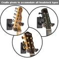 thumbnail image 3 of String Swing BCC11W-U String Swing Métal Maison & Studio Large Cintre de Guitare&44; Noir, 3 of 3