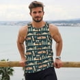 thumbnail image 6 of Daiia UAE Travel1 1 Printed Men's Quick Dry Fit Muscle Tank Top Slim-Fit Tank Workout Tank Top Lightweight Sports Tank Top-Medium, 6 of 7