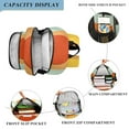 thumbnail image 3 of FORMRS School Backpack 17" Student Travel Bag with Laptop Compartment, Stripes and Circle, 3 of 7