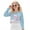 Axolotl Butterfly Rainbow, variant on Highland Cattle Butterfly Flower Print Girls' Sweatshirt Pullover Crop Tops for Teen Girls Long Sleeve Sweater, 7-8 Years