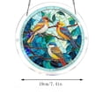 thumbnail image 2 of Acrylic Puzzles Suncatcher, 7.4 Inch Hummingbird Window Suncatcher Acrylic Puzzle, DIY Acrylic Suncatcher Jigsaw Puzzle Home Decor Art Gift, 2 of 6