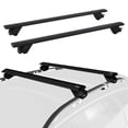 thumbnail image 1 of COWVIE 53" Pro Universal Roof Rack Cross Bars with keyed Locks Fully Assembled- Fit Raised Rails, Black, 1 of 4