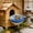 🔥 Multicolor_New#720, variant on Parrots Hanging Nest Small Bird Hammock Warm Cotton Plush Woven Shelter 32x17cm Multicolor Thickened Cozy Cage Resting Space Winter Cold Proof