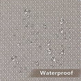 thumbnail image 3 of White Curtain Valance BathroomRod Pocket Waffle Weave White Valance Kitchen Curtains Valance for Bathroom Window Treatment Valance, 60"x15", One Panel, 3 of 9