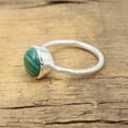 thumbnail image 7 of Malachite Ring Sterling Silver Ring Malachite Silver Ring Handmade Ring Statement Ring for Women's, 7 of 7