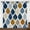 Leafy plants03, variant on Lfeey Blackout Curtains for Bedroom 63 Inch Lenght, Rod Pocket Thermal Insulated Room Darkening Curtains, Navy Brown Leaf , 2 Panels