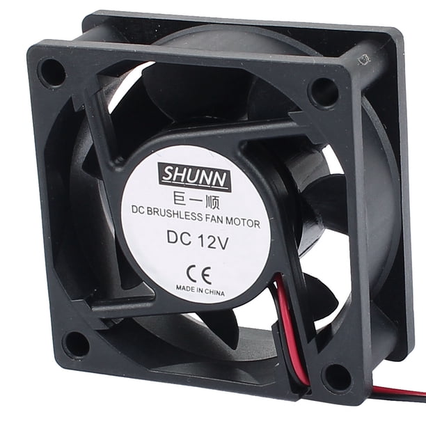 DC12V 60mmx60mmx24mm 7 Vanes DC Brushless Fan Motor PC Case Cooling Fan