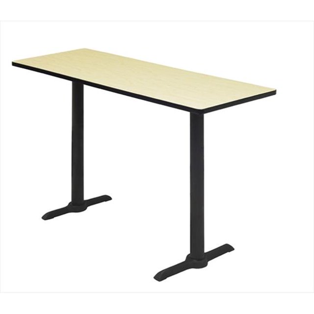 Regency MCTRCT6024PL Table d'Entraînement Hauteur Café 60 X 24 Po. - Érable