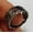 Black, variant on Copper Plated Two-Tone Chain Ring Men'S European And American Fashion Punk Jewelry