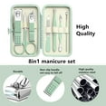 thumbnail image 4 of Manicure Set Personal Care Nail Clipper Kit Professional Manicure Pedicure Set Mens Accessories Personal Care Nail Grooming Present for Men Husband Boyfriend Parent, 4 of 8