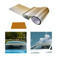thumbnail image 6 of Ysyqkn Car Sun Visor Strip Tint Film 20cmx150cm, Front Windshield Protect Shade Sticker Gold, 6 of 9