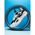 thumbnail image 2 of Men Colorblock Lace-up Front Chunky Sneakers, Sport Outdoor Sneakers, 2 of 5