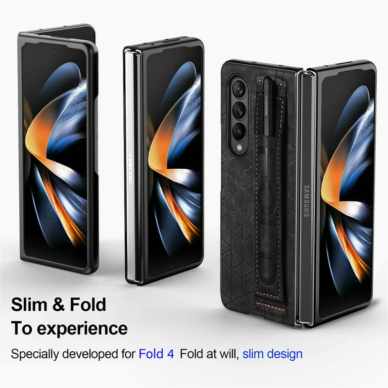  for Z Fold 4 Case with Strap Anti-Fall Shockproof
