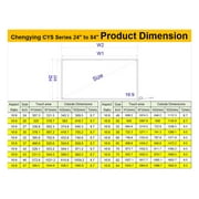 Chengying 32 inch Multi-Touch infrared touch frame IR touch panel Infrared touch overlay, Sizes 15 to 110 - Suitable for Touch monitor, Touch screen, Touch whiteboard