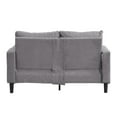thumbnail image 5 of 57" Loveseat Sofa Couch,Modern Upholstered Comfy Sofa with 2 Pillows for Living Room Bedroom Apartment Small Space,Light Gray, 5 of 7